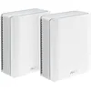 Image de ASUS ZenWiFi BT10 - Pack de 2 - Système WiFi 7 Mesh, Tri-Bande, 18 Gbps, 550m2(2PK), Double Ports 10G, sécurité et contrôles parentaux Inclus, Smart Home Master SSIDs, 4G & 5G Mobile Tethering