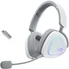 Image de ASUS ROG Delta II White - Casque Gaming sans Fil (Équipement Officiel de Team Vitality, connectivité tri-Mode, ROG Speednova, membranes de 50mm, jusqu'à 110 Heures d'autonomie de Batterie, 315g)