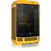 Image de Thermaltake The Tower 300 Boîtier PC Gaming Micro-ATX Vertical avec Verre Trempé, Compatible Radiateur 420 mm, Jusqu’à 8 Ventilateurs 120/140 mm Bumblebee