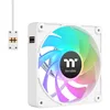 Image de Thermaltake CT140 EX Reverse ARGB Sync | 140mm | Pack de 3 | Connexion en série magnétique MagForce 2.0 | PWM 500 1800 tr/min | 9 LED | Synchronisation carte mère 5V | Roulement hydraulique | Blanc