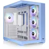 Image de Thermaltake View 380 TG ARGB | Boîtier PC Gamer Moyen Tour | Édition Limitée 25 Ans Hydrangea Blue | Double Chambre ATX, Verre Trempé, 4 Ventilateurs Inclus