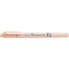 Image de Pentel SLW11P-FE Illumina Flex Pastel Highlighter Double Tip Highlighting, Soulignant, Highlighting & Accenting Slim Pen Shape Orange Pack de 1