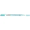 Image de Pentel - Marcador fluorescente de doble punta en color azul claro pastel, excelente para resaltar.