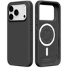 Image de RHINOSHIELD Coque compatible MagSafe pour [iPhone 17 Pro] | Coque renforcée absorbant les chocs, protection contre les chutes fine et minimaliste aux normes militaires, défense des coins améliorée, fine, légère, SolidX Noir