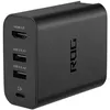 Image de ASUS ROG Chargeur 100 W et câble USB-C de 1,5 m | Puissance Totale jusqu'à 100 W | 3 Ports USB | 1 Port HDMI | Compact et Puissant | Noir