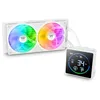 Image de Thermaltake TH240-S V3 ARGB | Refroidissement liquide AIO | Écran LCD segmenté 3,95" | Pompe rotative | Ventilateur à cadre unique | Neige