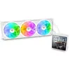 Image de Thermaltake TH360 V3 Ultra ARGB | Refroidissement Liquide AIO | Écran LCD TFT 3,95" | Pompe rotative | Ventilateur à Cadre Unique | Neige