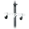 Image de Topeak The Third Hook Support pour vélo supplémentaire pour Dual Touch Bas Adulte Unisexe, Taille Unique, Silver