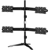 Image de Aavara DS410 60" Fixed flat panel floor stand Noir socle d'écrans plats - Socles d'écrans plats (Noir, Fixed flat panel floor stand, Aluminium, Acier, 152,4 cm (60"), TV, 8 kg)