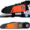 Image de ULAC Trekking GT Bolt-on Sac de Tube supérieur de vélo 1,0 L Pochette étanche pour Accessoires de vélo de Montagne et de Route (Lava)