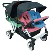 Image de Poussette 4 places Lidoo City Multicolore