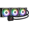 Image de ENERMAX Aquafusion II ELC-AQFS360-SQA Processeur ARGB AIO 360 mm Dual Chamber TDP 370W+ Intel LGA 1851/1700/115x/2066 AMD AM5/AM4 Affichage numérique 3 ventilateurs SquA RGB ADV 120 PWM
