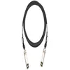 Image de QNAP CAB-DAC15M-SFP28 câble de Fibre Optique 1,5 m QSFP28 Noir
