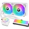 Image de Thermaltake Floe RC240 CPU & Memory AIO Liquid Cooler Snow Edition | PC water cooling | Processor cooler | Storage Cooler | RGB | silent 120mm fan | White