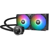 Image de Thermaltake TH280 V2 Ultra ARGB Sync Refroidissement Liquide AIO 280 mm   Écran LCD 2,1" (480 x 480), 2 LED ARGB PWM CT140, TT RGB Plus 2.0, Compatible Intel LGA1851/1700 et AMD AM5/AM4, Noir