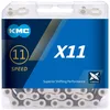 Image de KMC Chaîne X11 11 vitesses (l'emballage peut varier), Silver / Black