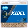 Image de KMC X10el Chain, Catena Unisex Adulto, Gold, 1/2" x 11/128"