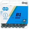 Image de KMC Chaine Large Unisexe B1, Noir, 1/2" x 1/8"