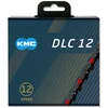 Image de KMC Cat. X12 DLC BLK/Red 126L Accessories Mixte, Noir/Rouge, 126 Link