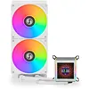 Image de Lian Li Ga Ii Lcd Processore Kit Di Raffreddamento A Liquido 12 Cm Bianco (lian Li Galahad Ii Lcd Performance Aio 280mm All In One Cpu Cooler - White)