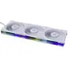 Image de Lian Li UNI FAN TL Series, 3er Pack + Controller Ventilateur pour PC blanc (l x H x P) 124 x 120 x 28 mm avec éclairage LED, avec contrôleur de ventilateur