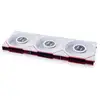 Image de Lian Li UNI FAN TL LCD Series, 3er Pack + Controller Ventilateur pour PC blanc (l x H x P) 124 x 120 x 28 mm avec éclairage LED, avec contrôleur de