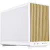 Image de Micro-tour Lian Li Lian Li DAN Cases A3-mATX Wood Edition PC-Gehäuse, Micro-ATX - Buche, weiß Boîtier, Boîtier gaming, Boîtier PC blanc
