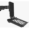 Image de BenQ LTB01 Plateau pour Ordinateur Portable, compatibilité Bras d' écran, VESA 75×75mm. Convient aux modèles de 12-17 Pouces, Jusqu’à 5 kg. Patins protecteurs pour Un Maintien Stable sans Rayures