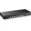Image de Zyxel Commutateur 8-Port GbE | PoE 60 Watt 802.3at | Smart Hybrid Mode Standalone ou Nebula Cloud | Montage en Bureau | Sans Ventilateur [GS1915-8EP]
