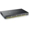 Image de Zyxel Commutateur Ethernet 48-Ports Gigabit | Gestion Intelligente | PoE+ Budget de 375W | 4 Slots SFP+ 10G | Mode Cloud Hybride [XGS1935-52HP]