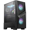 Image de MSI MAG Forge 100R Boîtier PC - ATX, Moyen Tour, Support GPU jusqu'à 330 mm, Ventilateurs ARGB, filtres à poussière magnétiques, Verre trempé, Module de contôle ARGB 1-6, USB 3.2 Gen 1 Type-A