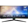 Image de MSI Optix MEG381CQR Plus Écran Gaming Incurvé 37,5" UWQHD+ - Dalle Rapid IPS 2300R, 3840x1600, 175Hz / 1ms, G-Sync Ultimate, DisplayHDR 600, 21:9 - DisplayPort 1.4a, HDMI 2.0b, USB 3.0