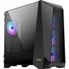 Image de MSI MEG Prospect 700R Boîtier PC Mid-Tower, Capacité E-ATX, Écran IPS Tactile, Panneau Latéral Modulaire, 4 x Ventilateurs 140mm ARGB, Portes Latérales, Routage Câbles, USB 3.2 Gen 2x2 Type-C