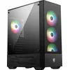 Image de MSI MAG Forge 112R Boîtier PC Tour Moyen ATX, Micro-ATX & Mini-ITX, Verre Trempé, Façade Mesh, 4 Ventilateurs ARGB 120mm & Contrôleur Hub, Filtre AntiPoussière Magnétique, Ports USB 3.2 Gen 1 Type-A