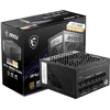 Image de MSI MPG A850G PCIE5 Alimentation, Prise EU - 850W, certifiée 80 Plus Gold, ATX 3.0, 100% modulaire, Support GPU PCIe 5.0, condensateurs Japonais 105°C, Mode 0% RPM, câbles Plats - Garantie 10 Ans