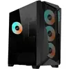 Image de Tour midi Gigabyte C301G V2 Boîtier PC noir filtre anti-poussière, éclairage intégré