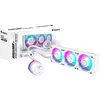 Image de GIGABYTE AORUS WATERFORCE X II 360 Ice Refroidisseur Liquide pour processeur AIO - 3X Ventilateurs ARGB de 120 mm, écran LCD en Couleur, Daisy-Chain, Compatible avec Intel LGA 1851 et AMD AM5