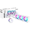 Image de GIGABYTE AORUS WATERFORCE X II 360 ICE Refroidisseur liquide pour processeur AIO - 3x ventilateurs ARGB de 120 mm, écran LCD en GP-AORUS WATERFORCEX II 360I
