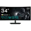 Image de GIGABYTE G34WQC2 Moniteur Gaming Incurvé 34  WQHD - 3440 x 1440, 1500R, 200Hz, 1ms, 450 CD/m², AMD FreeSync Premium, DisplayHDR 400, HDMI 2.0, Displayport 1.4