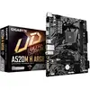 Image de Gigabyte A520M H ARGB Carte mère Socket (PC) AMD AM4 Facteur de forme (détails) Micro-ATX Chipset de la carte mère AMD® A520