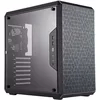 Image de Cooler Master MasterBox Q500L - Boîtier Mini Tour ATX avec panneau latéral transparent pleine-surface, routage propre des câbles et plusieurs options de refroidissement