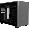 Image de Cooler Master MasterBox NR200P MAX Boîtier PC Mini-ITX, Panneau Latéral Verre Trempé, Refroidisseur Liquide 280mm AIO, PSU Modulaire 850W 80+ Gold SFX, Support GPU Vertical, PCI-e 4.0 x16 Riser Cable