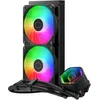 Image de Cooler Master MasterLiquid 240 Core II CPU Watercooler - Refroidisseur AIO 240mm (Max. 260W TDP), Pompe GR9 à Double Chambre, ventilateurs ARGB Gen 2 améliorés, Montage rapide kits AMD & Intel - Noir