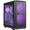 Image de Cooler Master Masterframe 600 Mesh Black ARGB Case | Freeform 2.0 Plate-Forme modulaire ATX Mid-Tower Case | Support jusqu'à RTX 5090 | Support AIO de 420 mm | Connecteur de Type C | Cadre en