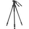 Image de Vanguard Alta Pro 3VL 303CV18 - Trépied vidéo en Carbone (86-180cm), système de Mise à Niveau avec Inclinaison de -15°/+15°, hémisphère Amovible,