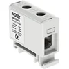 Image de Bloc de distribution F. AL/CU Convient Gris 1,5 50 mm2 5 broches. 1000 V AC/DC Pince isolée OTL 50 maa1 050 a10 Morek 3811