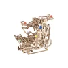 Image de Ugears Jeu De Construction De Modèle Mécanique En Bois : Circuit à Billes Avec Monte-charge à Plusieurs Niveaux