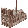 Image de Mr PLAYWOOD - Cathédrale Notre-Dame - Maquette en Bois à Assembler soi-même - sans Colle ni Outils - A partir de 14 Ans.