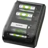 Image de GP B631 Universell Chargeur de piles rondes NiMH 6LR61 (9 V), LR03 (AAA), LR6 (AA), LR14 (C), LR20 (D)