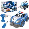 Image de TOOKO - Construis ma Voiture de Police RC- Voiture de Police radiocommandée à Construire (+22 pièces) et à Piloter - Dès 3 Ans